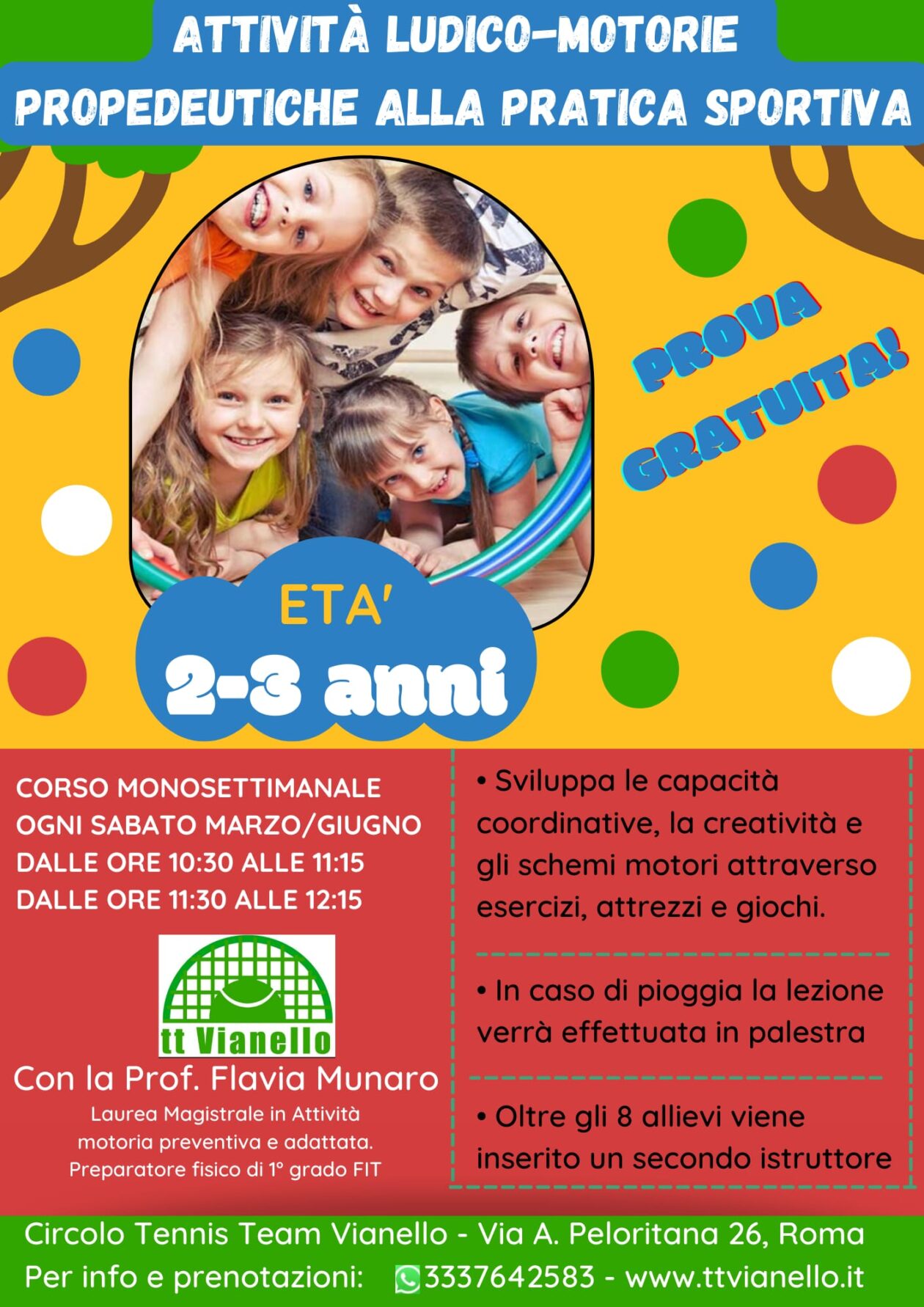 Attività per bambini di 3 anni 